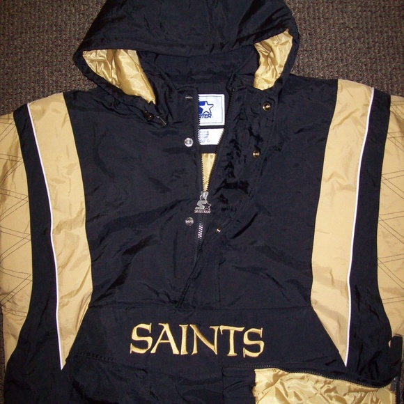 STARTER Fall 2019 Jackets & Coats New Orleans Saints Starter Hooded